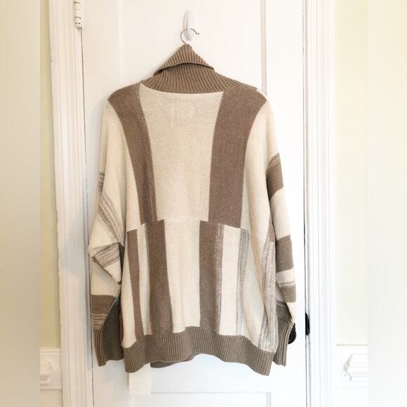NWT NEW Lauren Manoogian Kilim Turtleneck Oversized Sweater - Picture 3 of 7